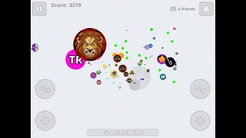 Agar.io mobile 2.7.3 zoom 100% working no root and playing with my bros splitrun