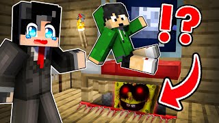 Monster EVIL SPONGEBOB Under The Bed in Minecraft!