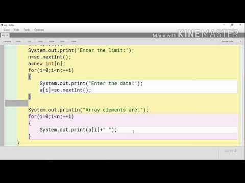 How to take input from user and display it in an array using Java in ...
