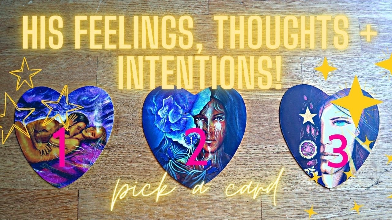 THEIR FEELINGS, INTENTIONS & THOUGHTS ABOUT YOU TODAY! Pick a Card Tarot Love reading