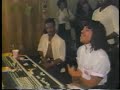 Eddie Murphy and Rick James in the home studio