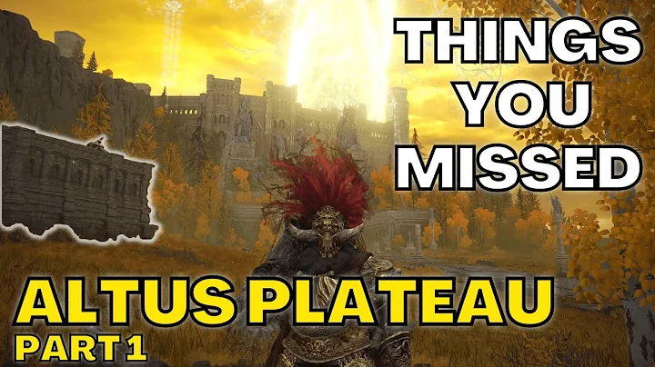 The Top Things You Missed In ALTUS PLATEAU (Part 1...