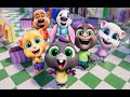 MY TALKING TOM FRIENDS (Outfit 7) HOUSE DECORATE EPISODE