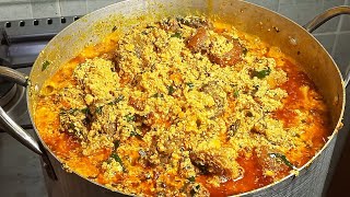 Best Method To Make Egusi Soup | How To Cook Nigerian Super Lumpy Egusi Soup