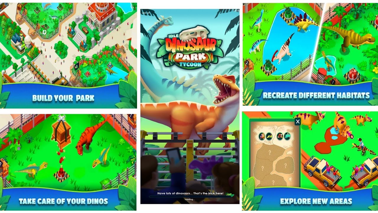 Dinosaur Park: Primeval Zoo, the dino park tycoon game, is out now on iOS  following success on Android