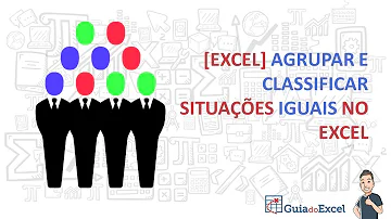 Como juntar itens iguais no Excel?
