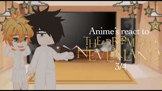 Anime’s react to each other || TPN || 3/4 || GCRV