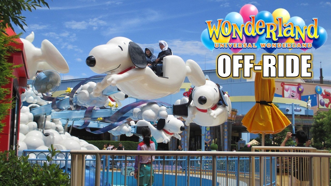 Universal Wonderland Off-Ride Footage (60FPS), Universal Studios Japan Kid's Area | Non-Copyright