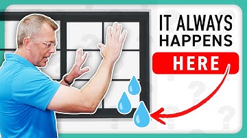 My Slider Window Has Water In The Track. Is That Normal? ￼