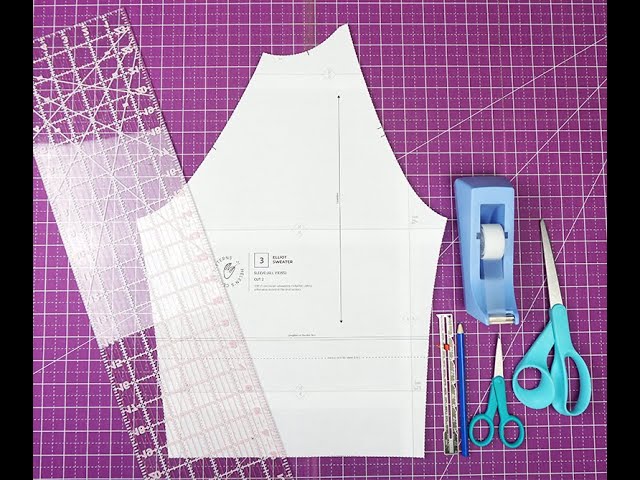 How To Draft A Raglan Sleeve Pattern - The Creative Curator