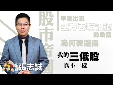 2024.04.22【股市帝國】早就出現空方吞噬訊號的股票為何要避開；我的三低股真不一樣 - 張志誠分析師 台股解盤#大華國際投顧