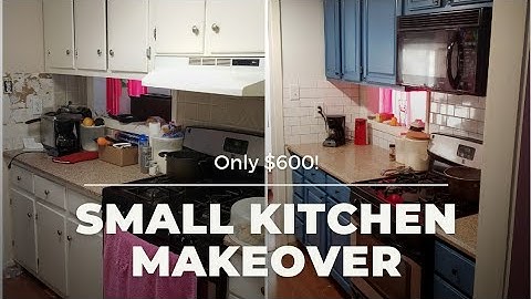BUDGET DIY KITCHEN RENOVATION | SMALL KITCHEN | BEFORE and AFTER