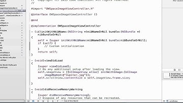 iOS Porgramming Tutorial - Integrate UIScrollView in iOS App in xCode - 05