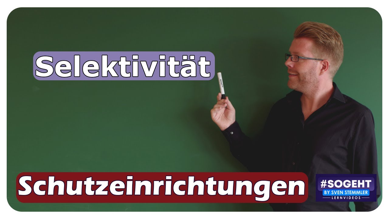 Vorschaubild zum Lernvideo "Selektivität bei Überstrom-Schutzeinrichtungen - einfach und anschaulich erklärt"