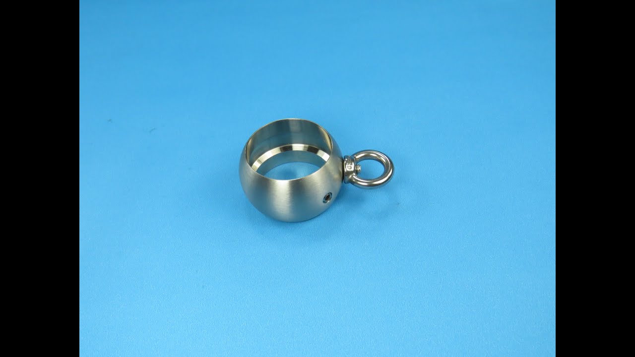 Sonnensegel Öse Rohr Ø 48,3 60,3 mm Stufenlos Höhenverstellbar V2A Mast