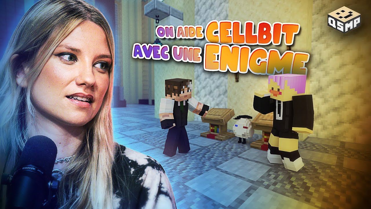 BagheReplay - On aide Cellbit avec l'énigme de la maison abandonnée ! // Minecraft QSMP #57