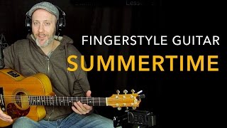 Video thumbnail of "Adam Rafferty - Summertime - Solo Fingerstyle Guitar"