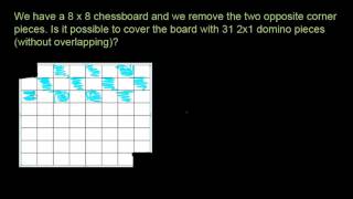 Details Math Problem Solving - Coloring 1 - Dominoes on a Chessboard Update