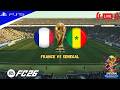 LIVE | FRANCE VS SENEGAL FIFA WORLD CUP 2026 FULL MATCH - AUTHENTIC GAMEPLAY | PS5™ GAMEPLAY