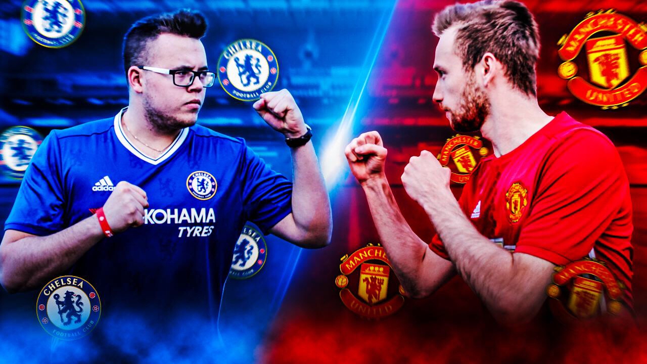 CHELSEA VS UNITED Z JCOBEM!!! - FIFA 17