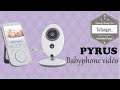 PYRUS PP-B001 : Babyphone vidéo sans fil ( VB605 baby monitor )