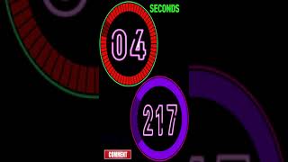Colorful circle 30 seconds timer  countdown alarm🔔#shorts