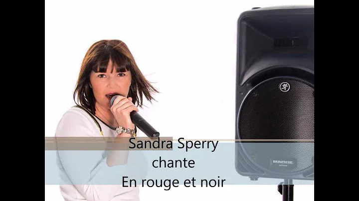 11 SANDRA SPERRY - En rouge et noir