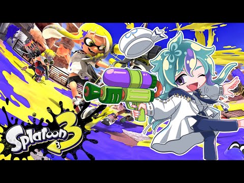 【スプラトゥーン３】のーぷらんの４人。