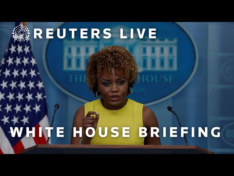 LIVE: White House briefing with Karine Jean-Pierre, Jake Sullivan