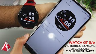 Cómo conectar Huawei Watch GT2/GT2e a cualquier smartphone (Motorola, Samsung, Xiaomi, etc)