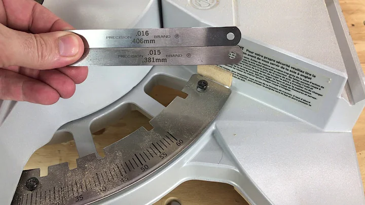How to Square your Miter saw