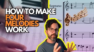 Counterpoint: How to Harmonize with 4 Voices