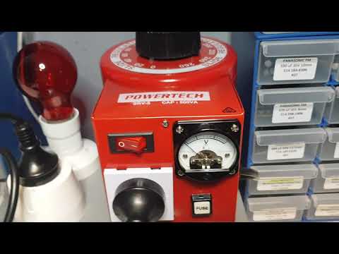 Dim bulb tester