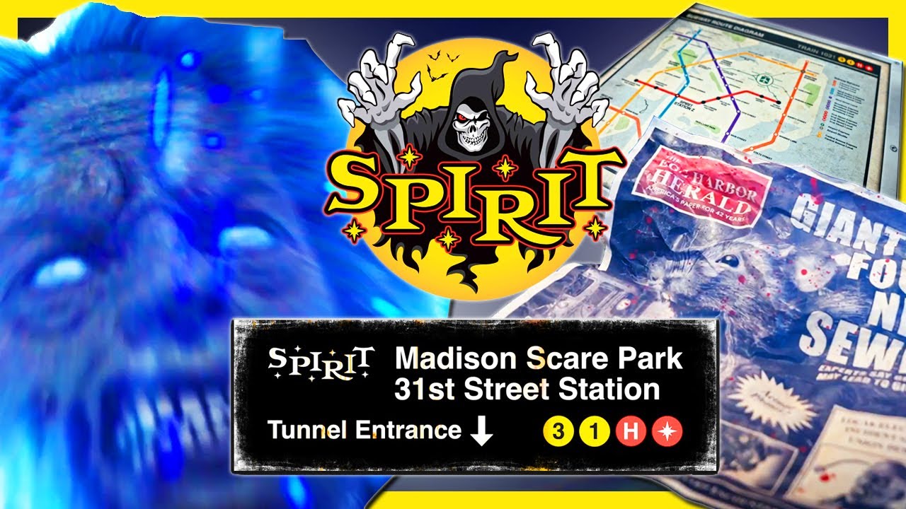 Spirit Halloween 2025 FIRST TEASER ANALYSIS - Subway Station Z RETURNS! | Spirit Halloween 2025