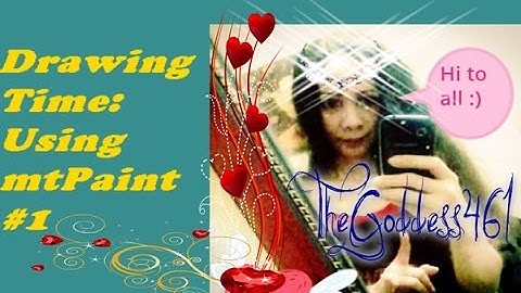 Drawing Time: Using mtPaint #1