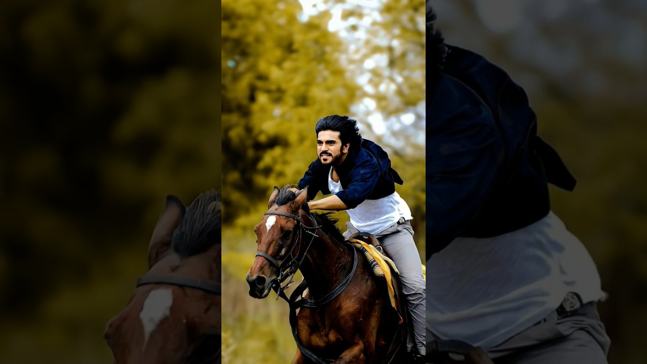 "Ram Charan's Epic Horse Riding BGM | Magadheera"