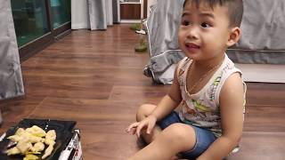 BiBo TV: Minh pig tried to eat Chinese spicy chicken legs - bibotv| oman travel target art diy food