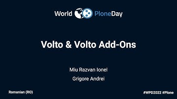 Volto & Volto Add-Ons