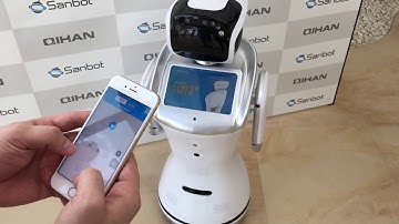 Sanbot Demo Video-Qlink mobile end control
