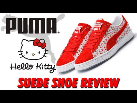 UNBOXING PUMA x HELLO KITTY SUEDE SHOE 