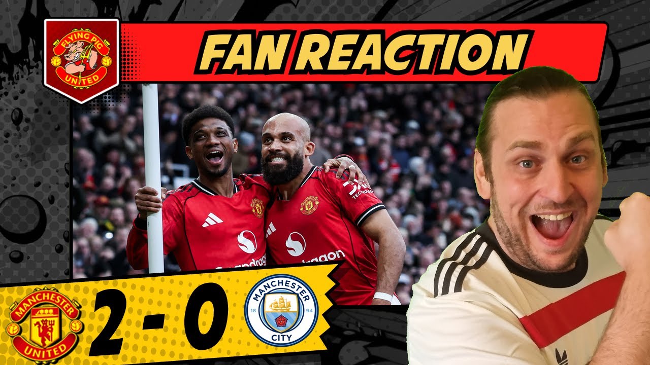 Это же Каррик, знаете ли! Доминирование в дерби! Реакция болельщиков «Манчестер Юнайтед» на побед...