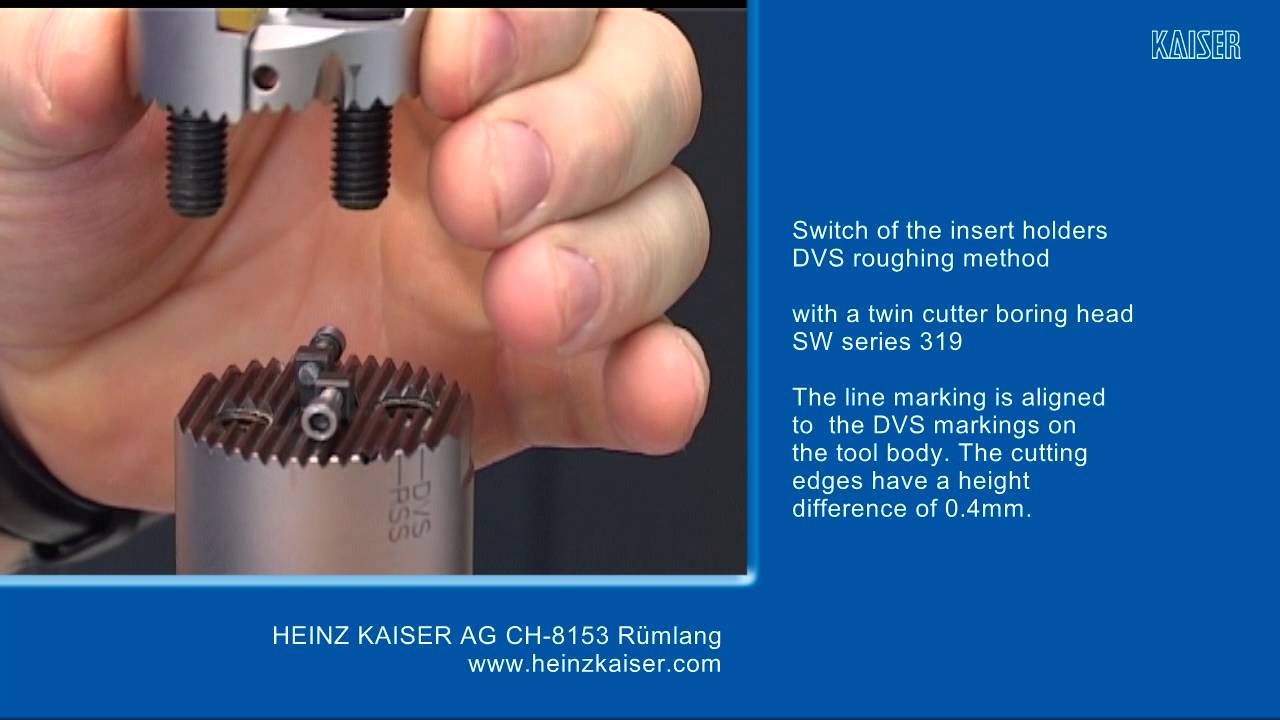 BIG KAISER - 319 Mandrinado de desbaste