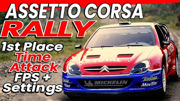 Assetto Corsa RALLY is Here - Time Attack Run - FPS + Settings Shown