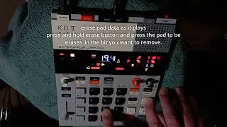 Teenage Engineering ep-133 KOii - first pattern -prt A