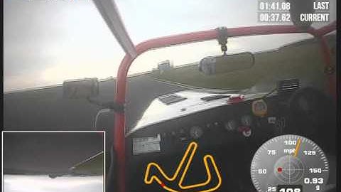 Daniel Bremner Qualifying Lap Anglesey 1:41.06 (0.6 seconds under lap record)