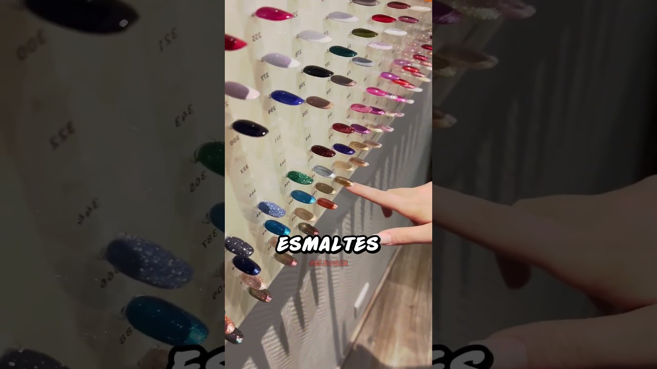 Esses ESMALTES custaram 5 mil! (Créditos @aurel.ongles no TT)