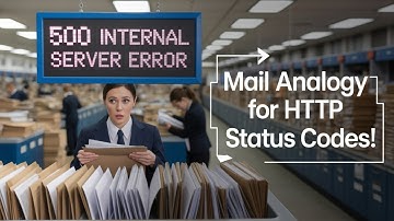 HTTP Status Codes Explained Using Mail Analogy 📬 | Easy Guide for Beginners