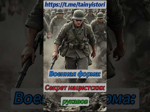 Военная форма: Секрет нацистских рукавов #shorts #история