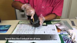 Shoe Goo "S" how to