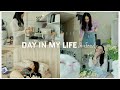 A normal day in my life🇰🇷 | 我平凡的一天。去花市,衣服开箱,做饭...